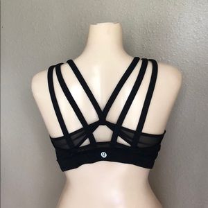 Lululemon black sports bra